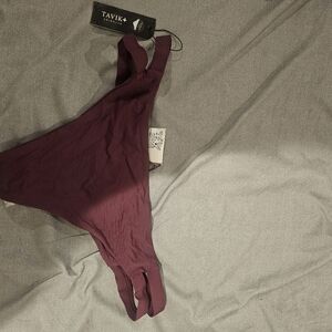 NWT Tavik swim bottoms Size: XL Color: Merlot Red